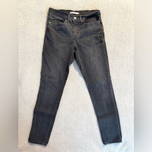 Levi's Dark Gray Skinny Jeans